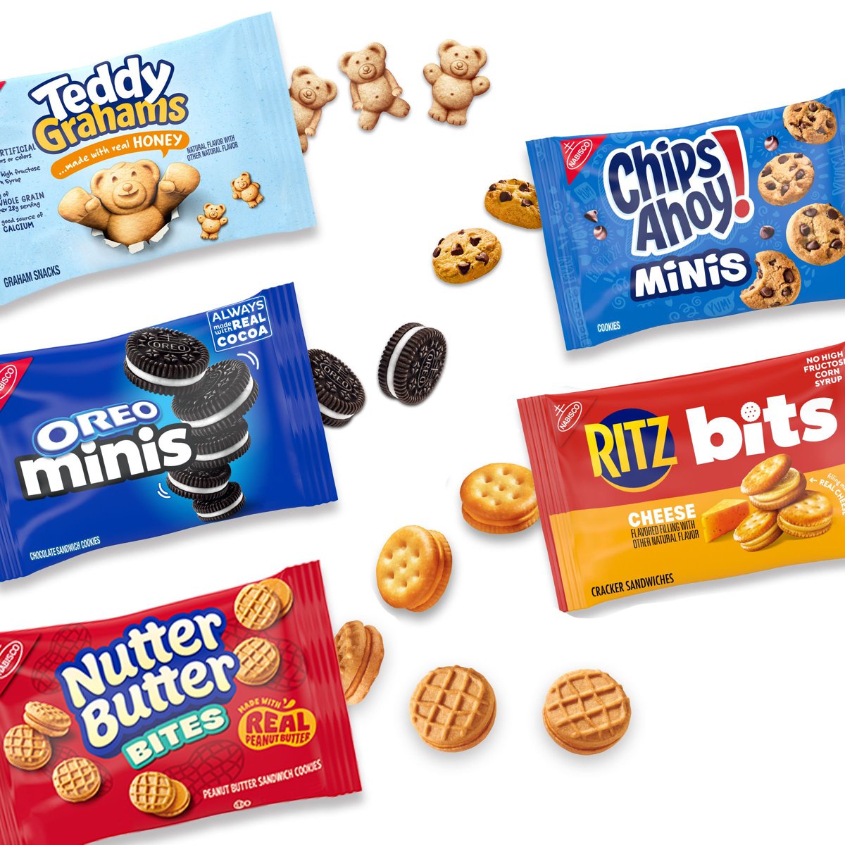 미국직구 Nabisco 과자 28g / Nabisco Classic Mix Cookie & Cracker Variety Pack, 28g, 40 pk. 5
