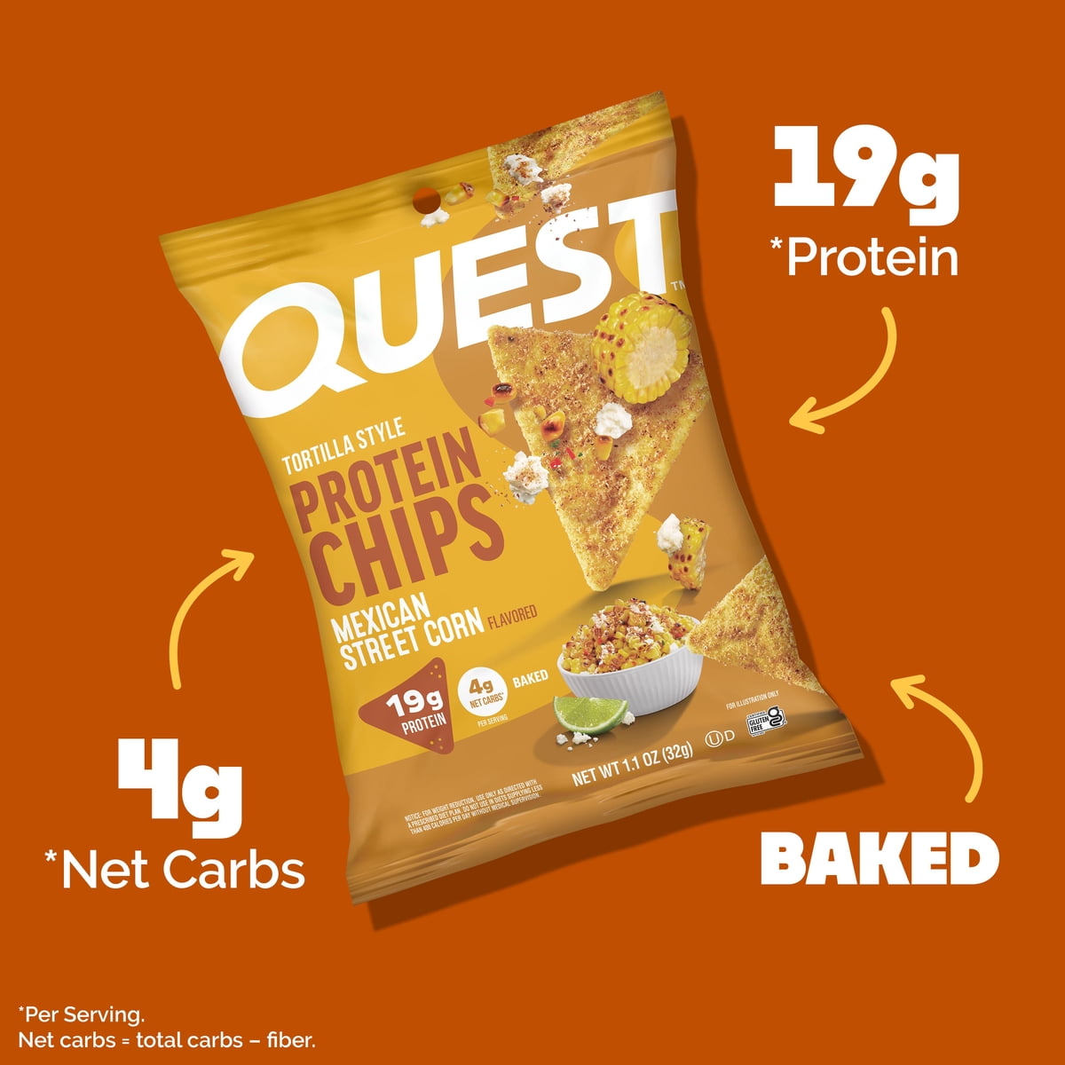 미국직구 Quest Mexican Street / Quest Mexican Street Corn Flavored Tortilla Style Protein Chip 2