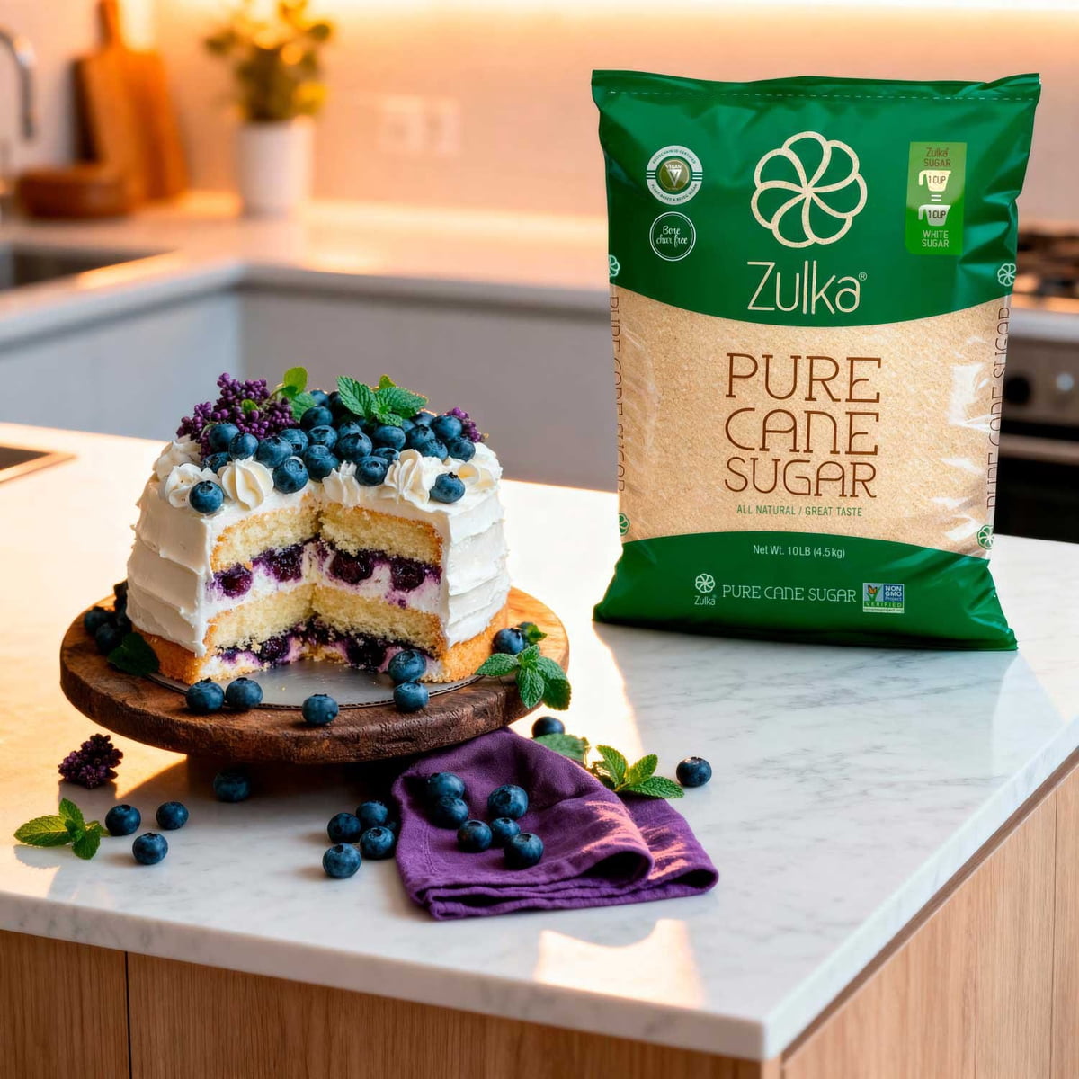 미국직구 Zulka Pure Cane / Zulka Pure Cane Sugar 10 lbs. 5