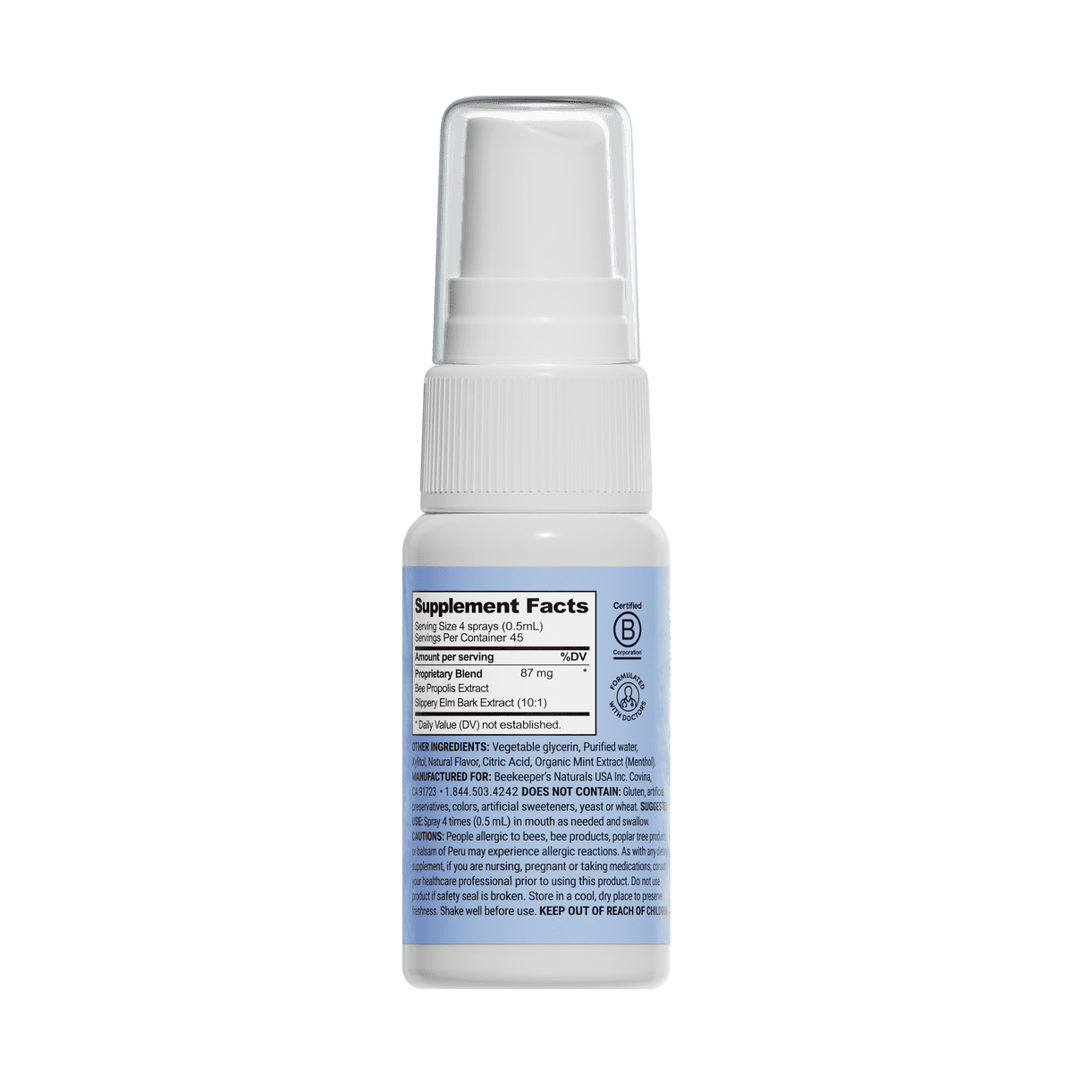 미국직구 Beekeeper's Naturals Propolis / Beekeeper's Naturals Propolis Throat Soothing Spray f 4