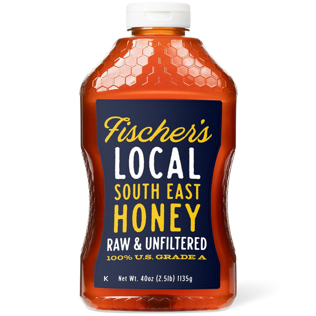 미국직구 Fischer's Raw and 1.1kg / Fischer's Raw and Unfiltered Honey, 1.1kg 1