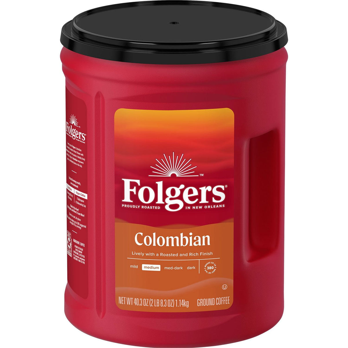미국직구 Folgers 100% Medium 커피 1.1kg / Folgers 100% Medium Roast Ground Colombian Coffee, 1.1kg 1