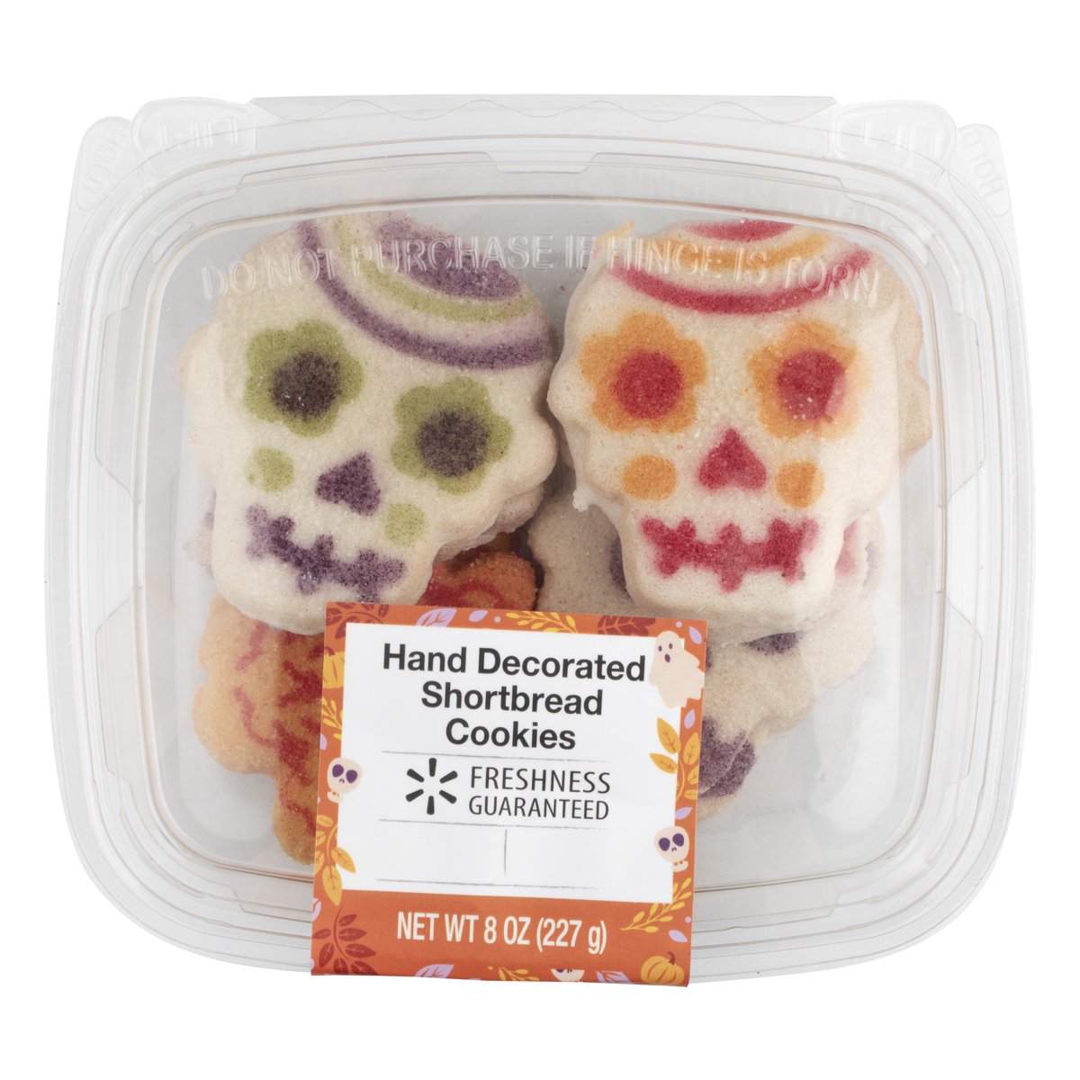 미국직구 Freshness Guaranteed Day 과자 227g / Freshness Guaranteed Day of the Dead Hand Decorated Shortbre 1