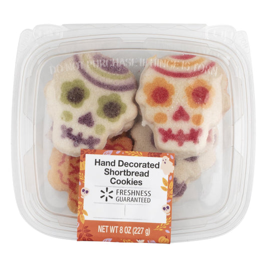 미국직구 Freshness Guaranteed Day 과자 227g / Freshness Guaranteed Day of the Dead Hand Decorated Shortbre 1