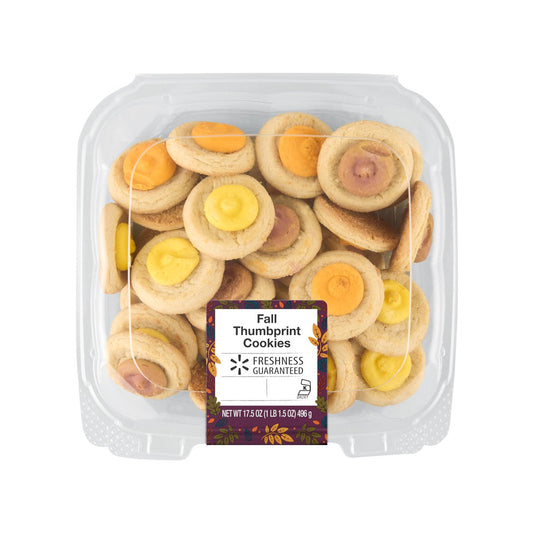 미국직구 Freshness Guaranteed Fall 과자 496g / Freshness Guaranteed Fall Thumbprint Cookies, 496g 1