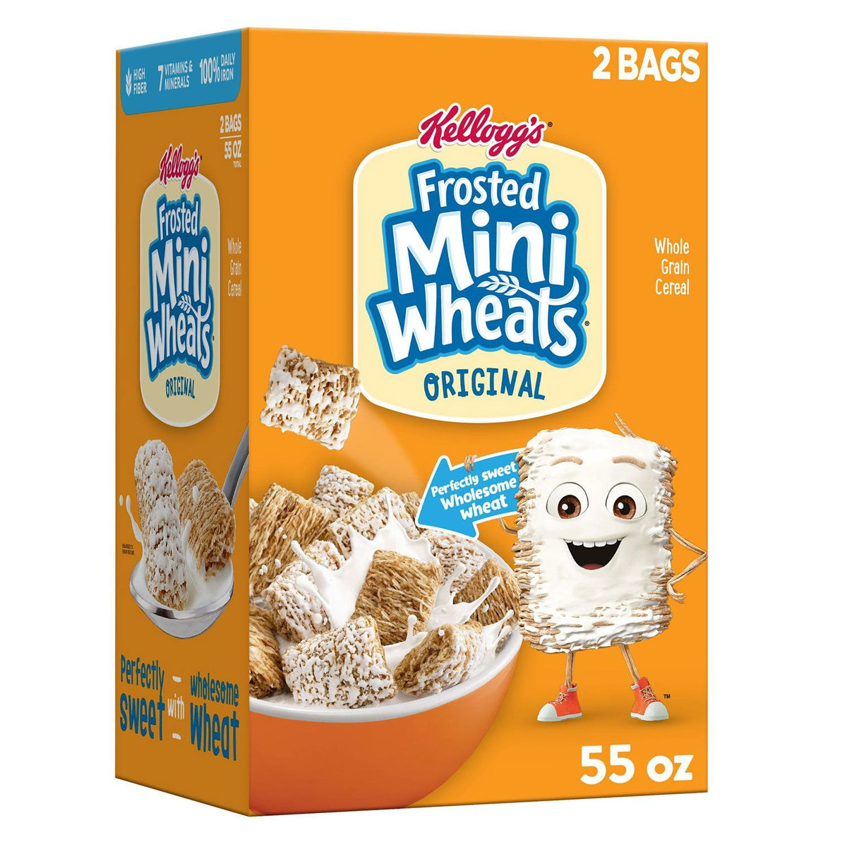 미국직구 Frosted Mini-Wheats Cereal 1.6kg / Frosted Mini-Wheats Cereal, 1.6kg 1