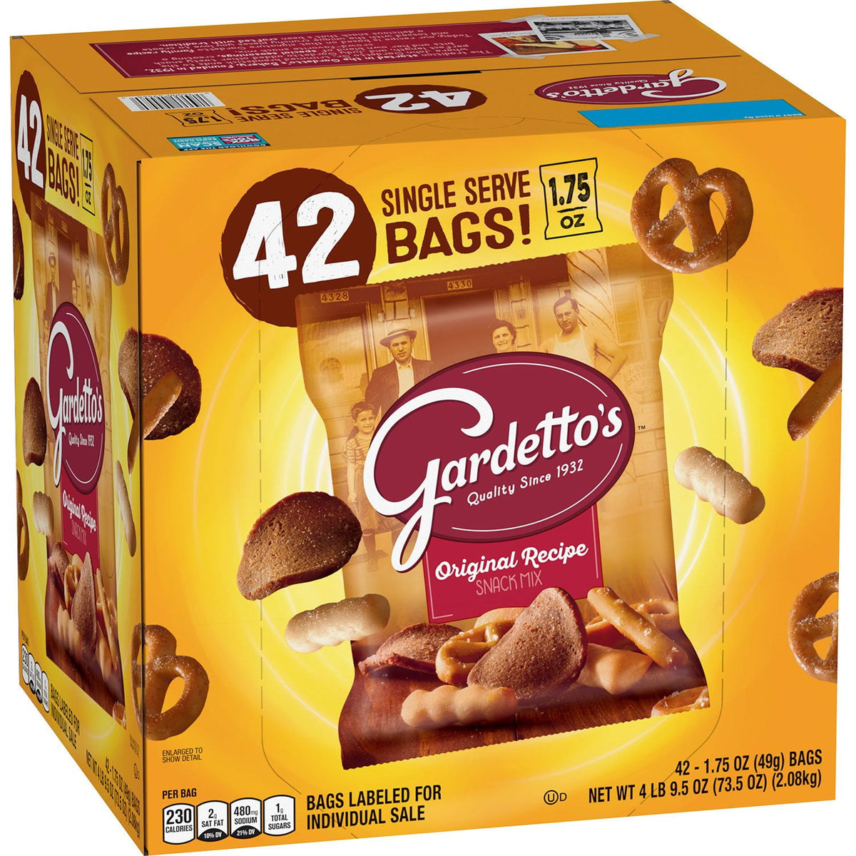 미국직구 Gardetto's 50g / Gardetto's Original Recipe Snack Mix, 50g, 42 pk. 1
