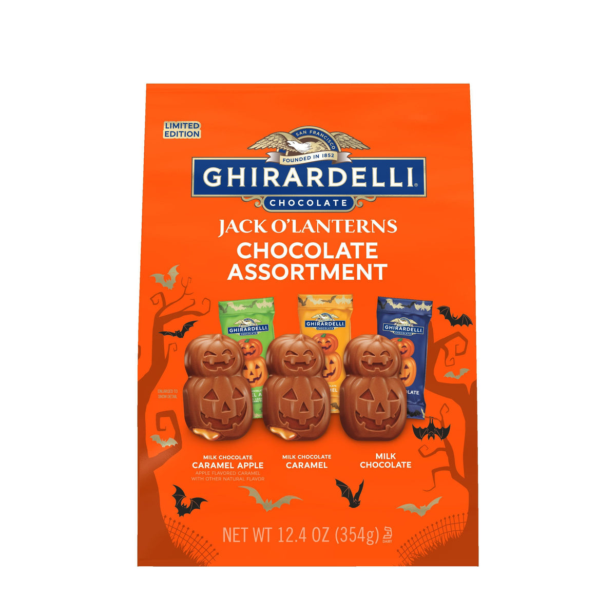 미국직구 Ghirardelli 초콜릿 352g / Ghirardelli Premium Chocolate Jack O' Lantern Shaped Chocolate Assortm 1