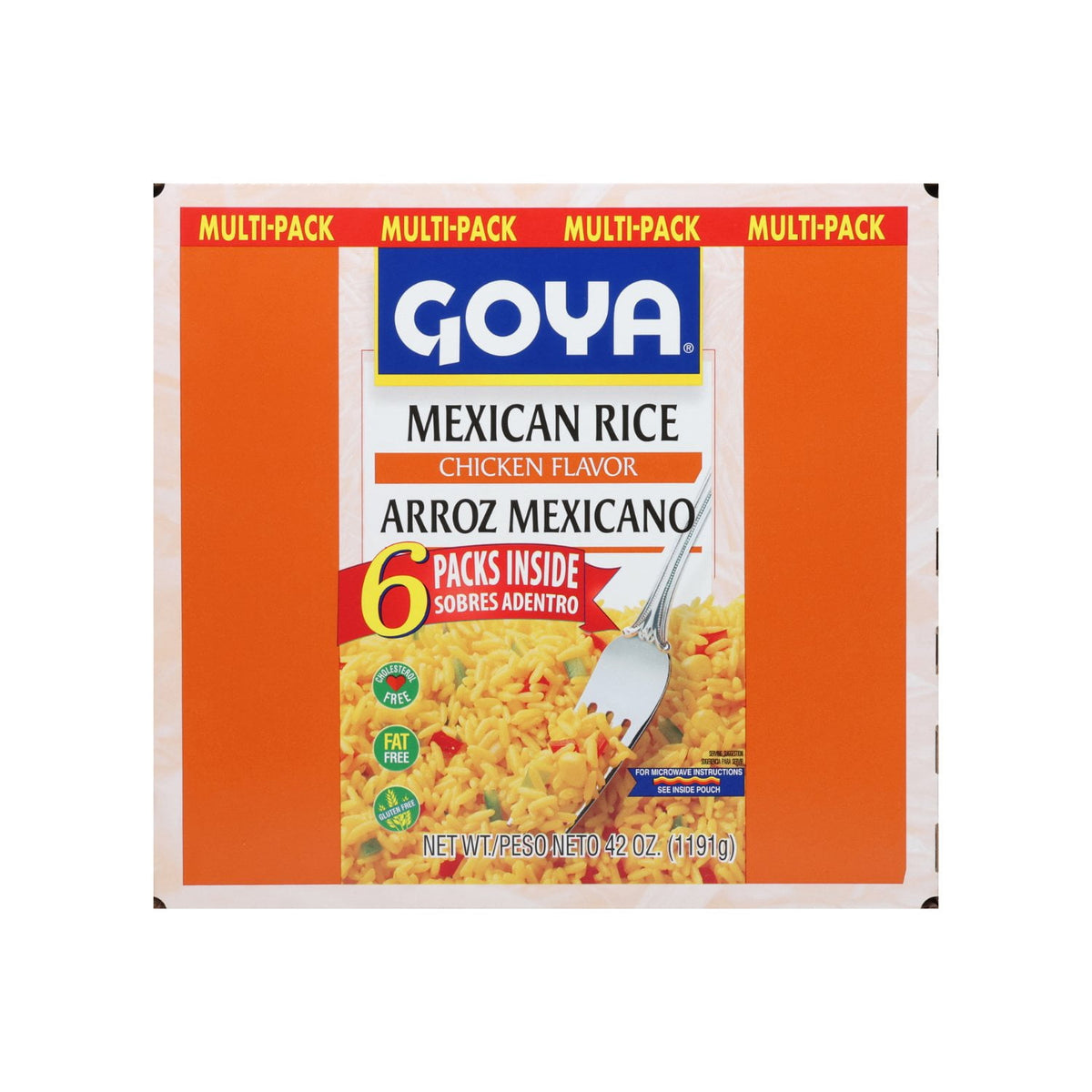 미국직구 Goya Mexican Rice 198g / Goya Mexican Rice Mix, Chicken, 198g, 6 pk. 1