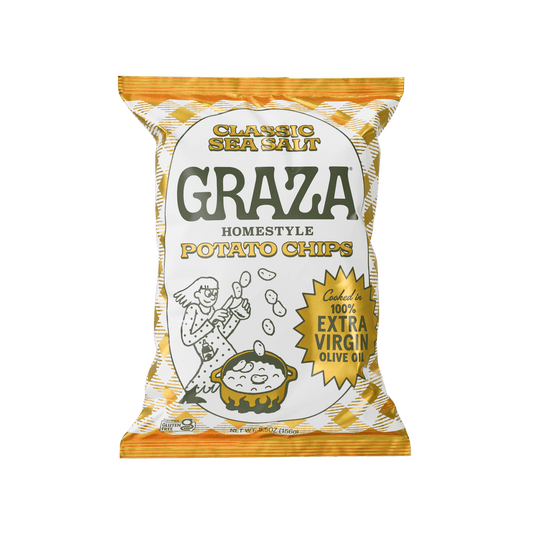 미국직구 Graza 156g / Graza Classic Sea Salt Homestyle Potato Chips, 156g Bag 1