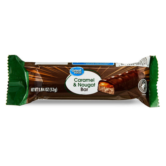 미국직구 Great Value Caramel 52g 2팩 / Great Value Caramel and Nougat Bar, 52g, 2 Pack Bundle 1
