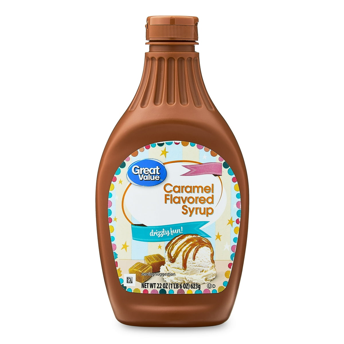미국직구 Great Value Caramel 624g 2팩 / Great Value Caramel Syrup, 624g, 2 Pack Bundle 1