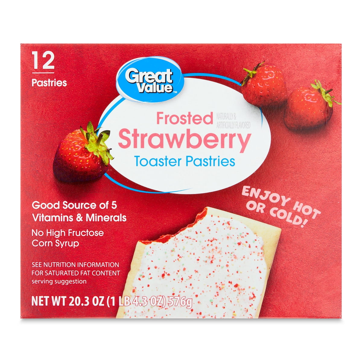 미국직구 Great Value Frosted / Great Value Frosted Toasted Pastries, 12 Count x2 Bundle 1