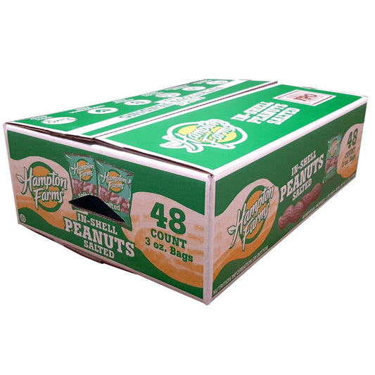 미국직구 Hampton Farms In-Shell 견과 85g 48팩 / Hampton Farms In-Shell Peanuts, 85g, 48 ct. 1