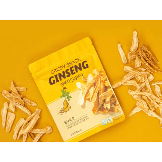 미국직구 HANBUGAK Korean Ginseng 30g / HANBUGAK Korean Ginseng Bugak Snack, Crispy Vegetable Chips, Prem 1