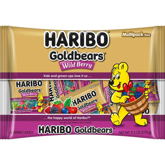 미국직구 HARIBO Goldbears Halloween 젤리 269g 2팩 / HARIBO Goldbears Halloween Gummies Wildberry Assorted B 1