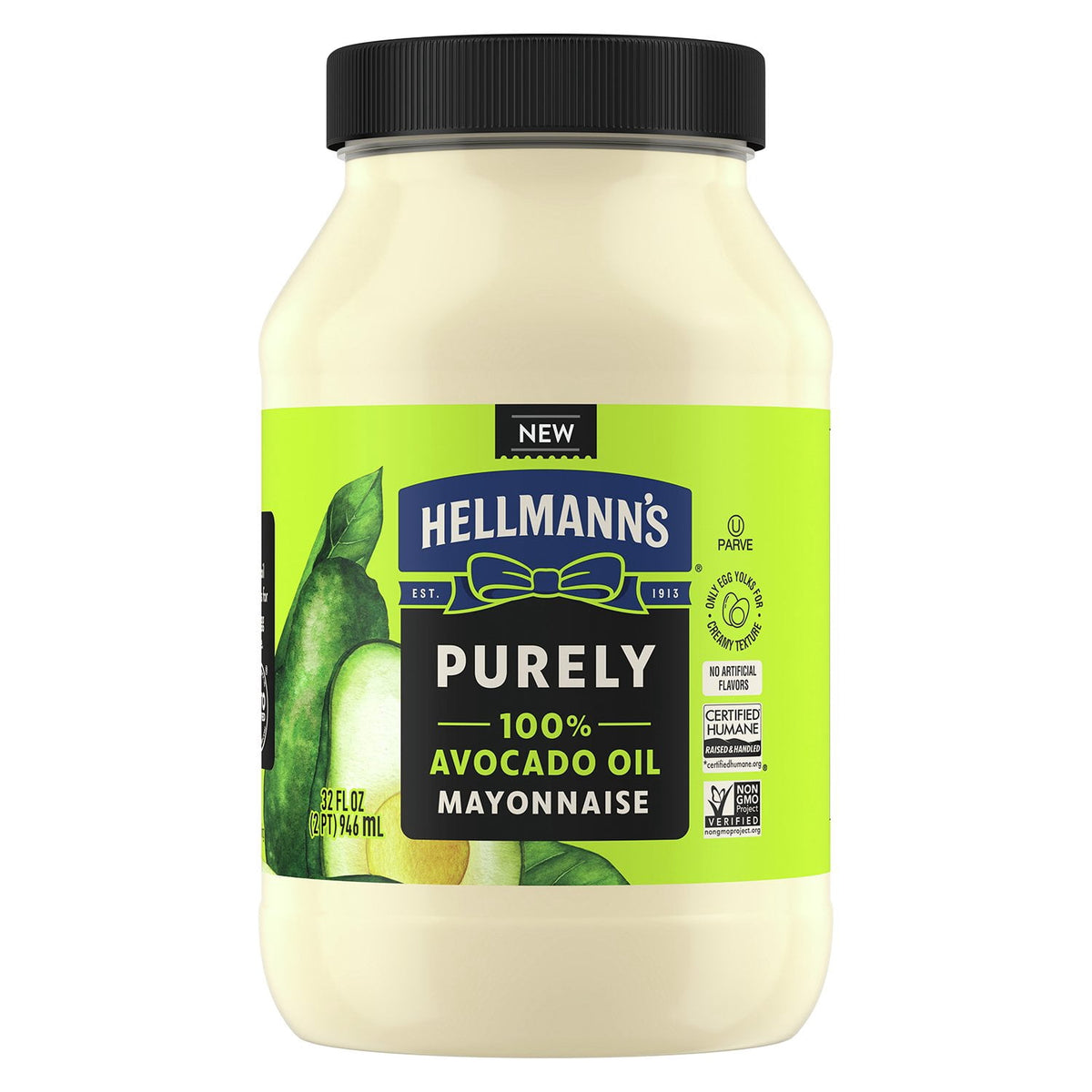 미국직구 Hellmann's Purely 100% 946ml / Hellmann's Purely 100% Avocado Oil Mayonnaise, 946ml 1