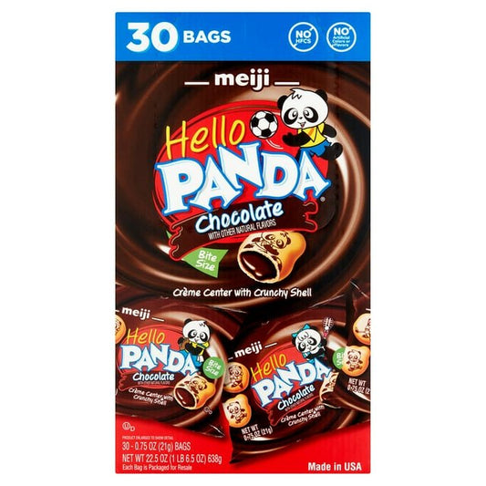미국직구 Hello Panda 초콜릿 21g / Hello Panda Chocolate Cookies, Bite Size, 21g, 30 pk. 1