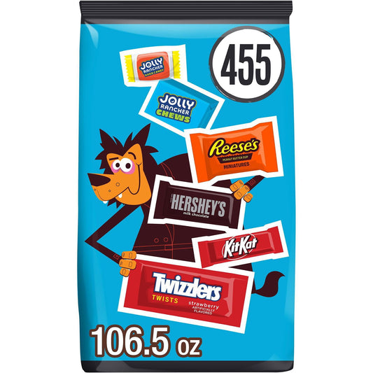 미국직구 HERSHEY'S Halloween 3.0kg / HERSHEY'S Halloween Variety Pack, Assorted Candies, 3.0kg, 455 pcs. 1