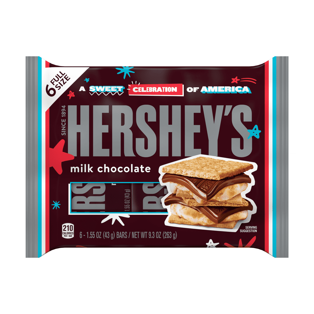 미국직구 Hershey's 초콜릿 44g / Hershey's Milk Chocolate Candy Bars, 44g (6 Count) 1