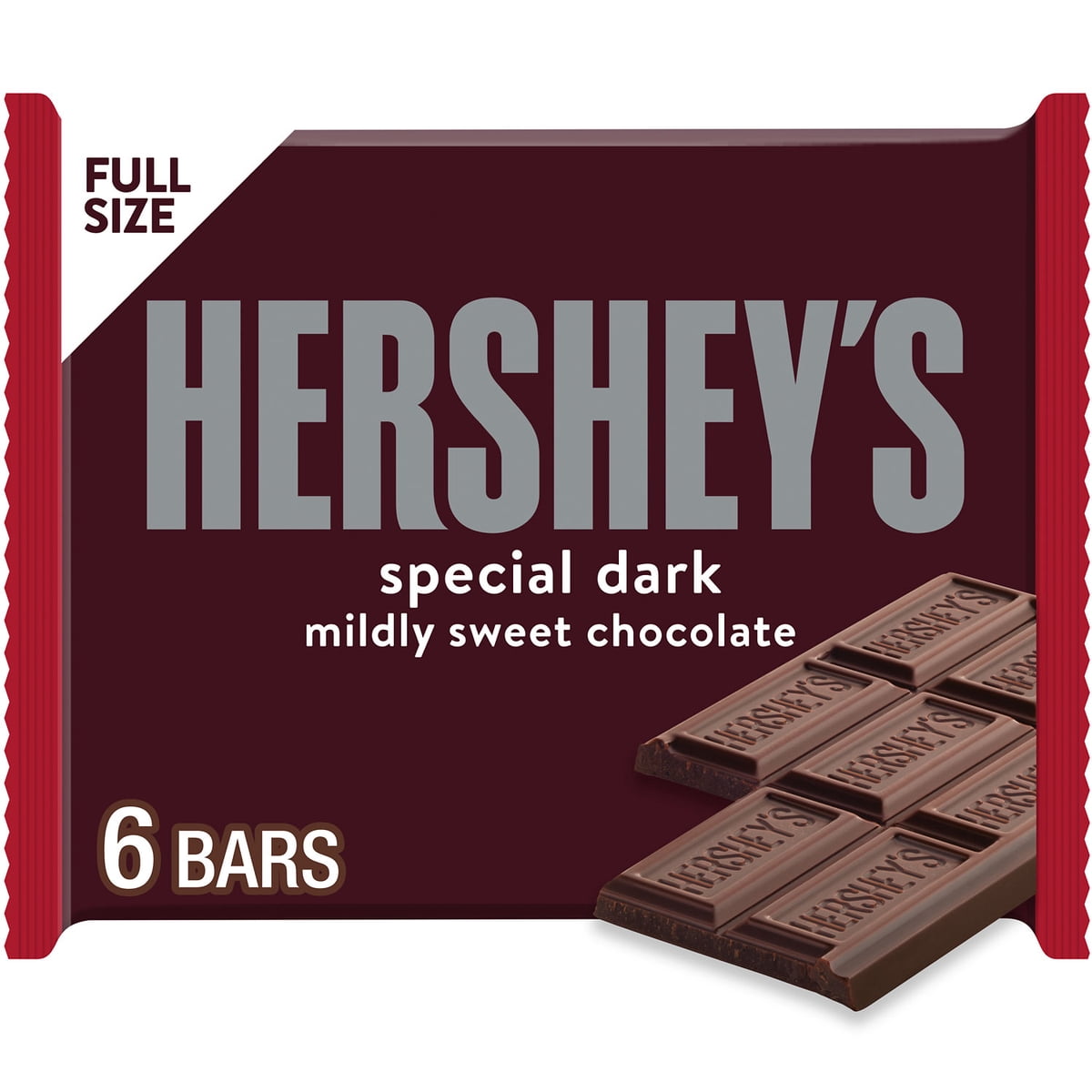 미국직구 Hershey's Special 초콜릿 41g / Hershey's Special Dark Mildly Sweet Chocolate Candy, Bars 41g, 6 Co 1