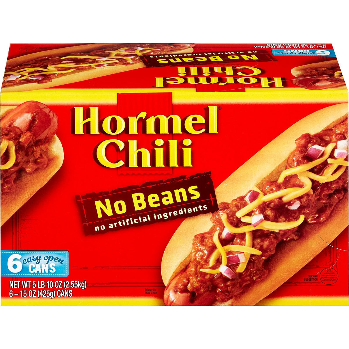 미국직구 Hormel Chili No 425g / Hormel Chili No Beans 425g, 6pk. 1