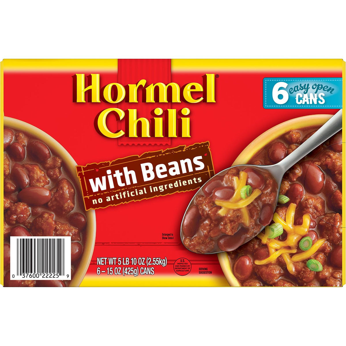미국직구 Hormel Chili with 425g / Hormel Chili with Beans 425g, 6 pk. 1