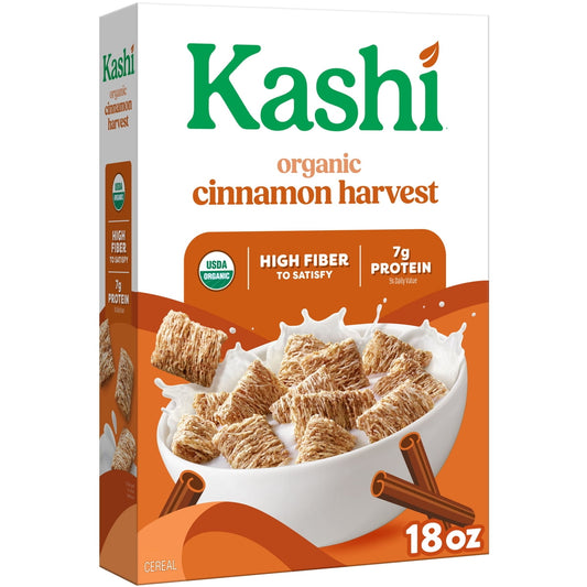 미국직구 Kashi Cinnamon Harvest 510g / Kashi Cinnamon Harvest Breakfast Cereal, Organic, 510g 1