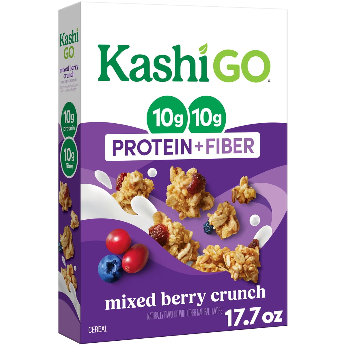 미국직구 Kashi GO Mixed 502g / Kashi GO Mixed Berry Crunch Protein Cereal, 10g Protein, 502g 1