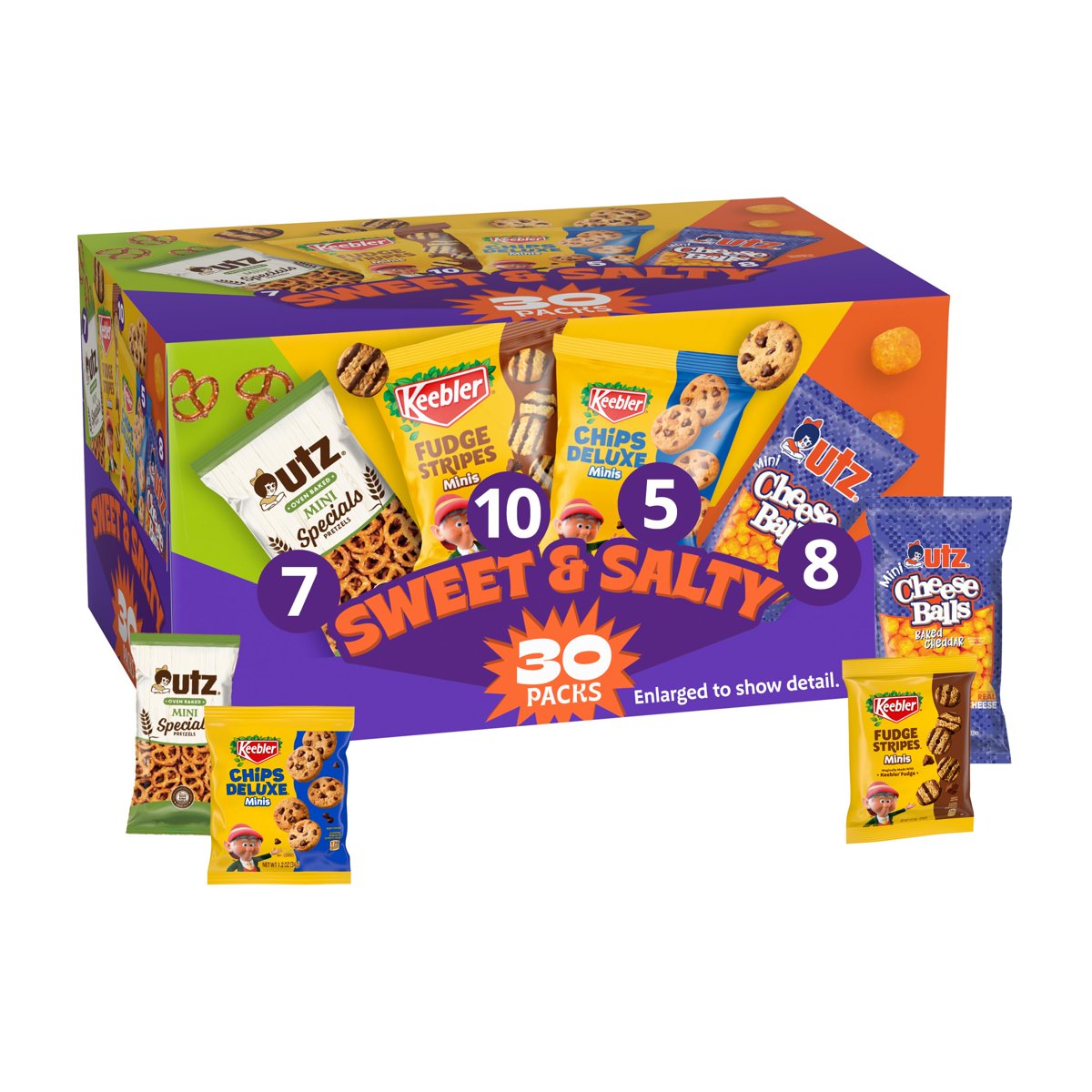 미국직구 Keebler 과자 885g / Keebler, Cookies and Crackers, Variety Pack, 885g (30 Count) 1