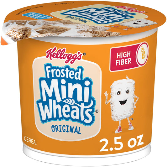 미국직구 Kellogg's Frosted Mini-Wheats 71g 2팩 / Kellogg's Frosted Mini-Wheats Original Breakfast Cereal, 1