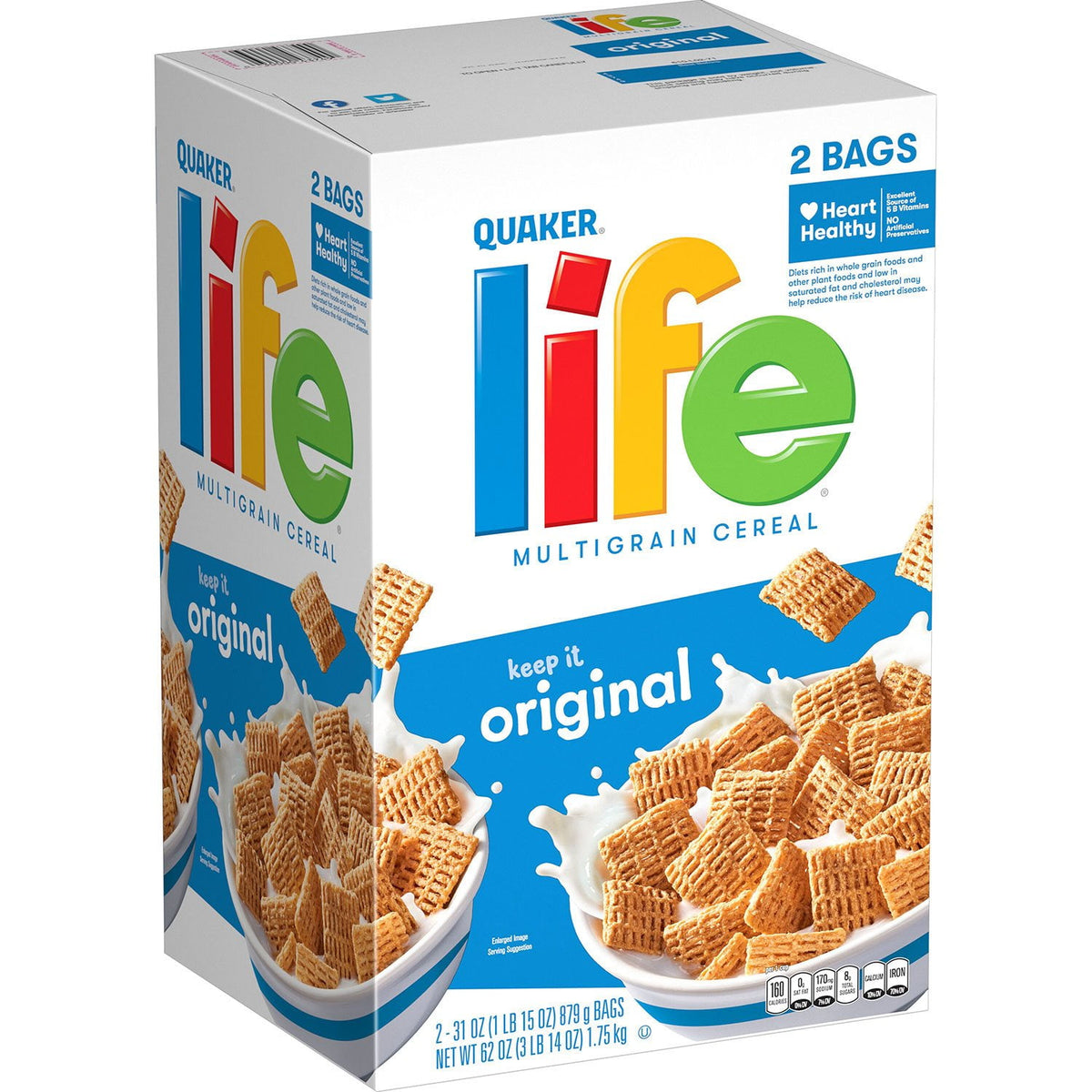 미국직구 Life Multigrain Cereal 1.8kg / Life Multigrain Cereal, 1.8kg 1
