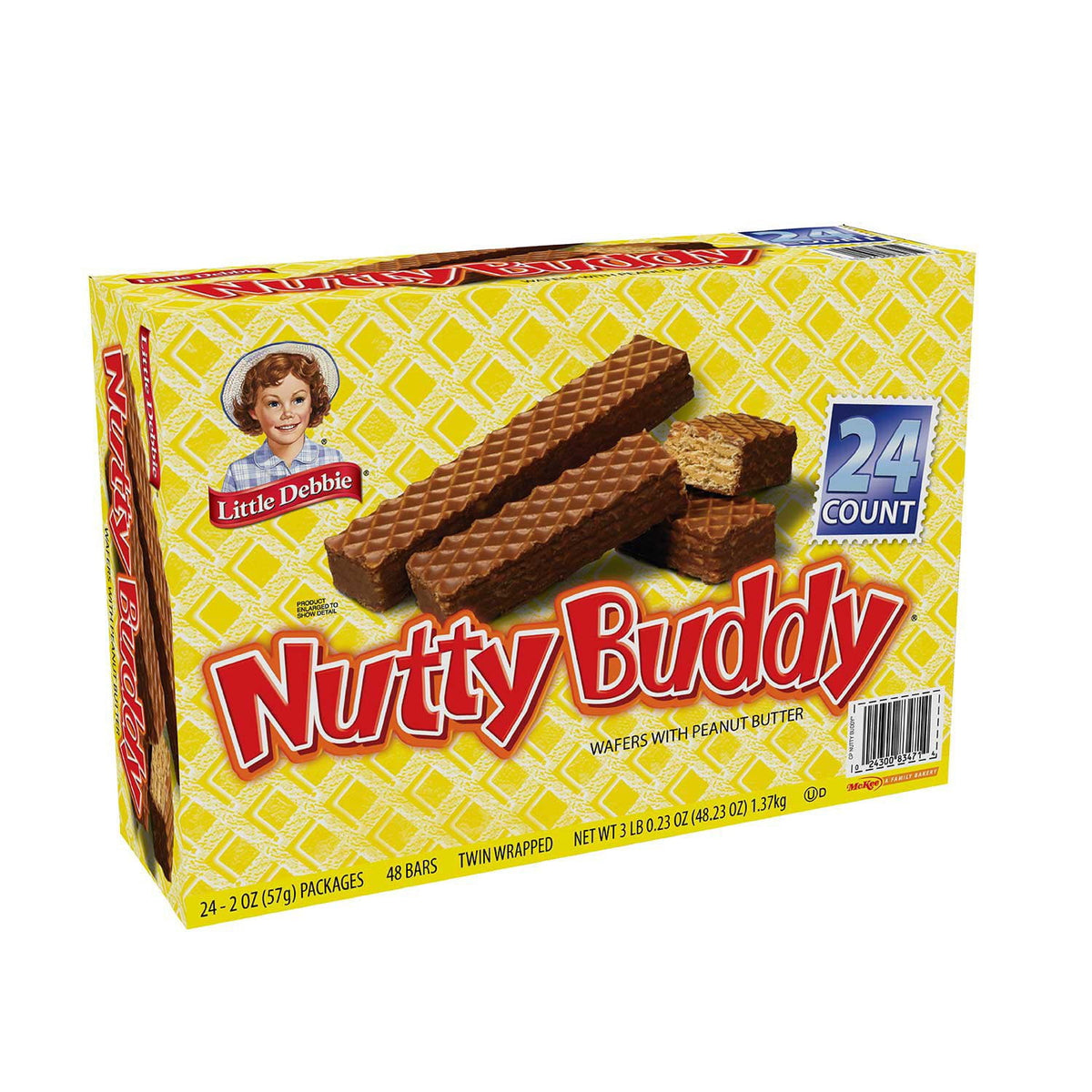 미국직구 Little Debbie Nutty 57g / Little Debbie Nutty Buddy Bars, 57g, 24 pk. 1