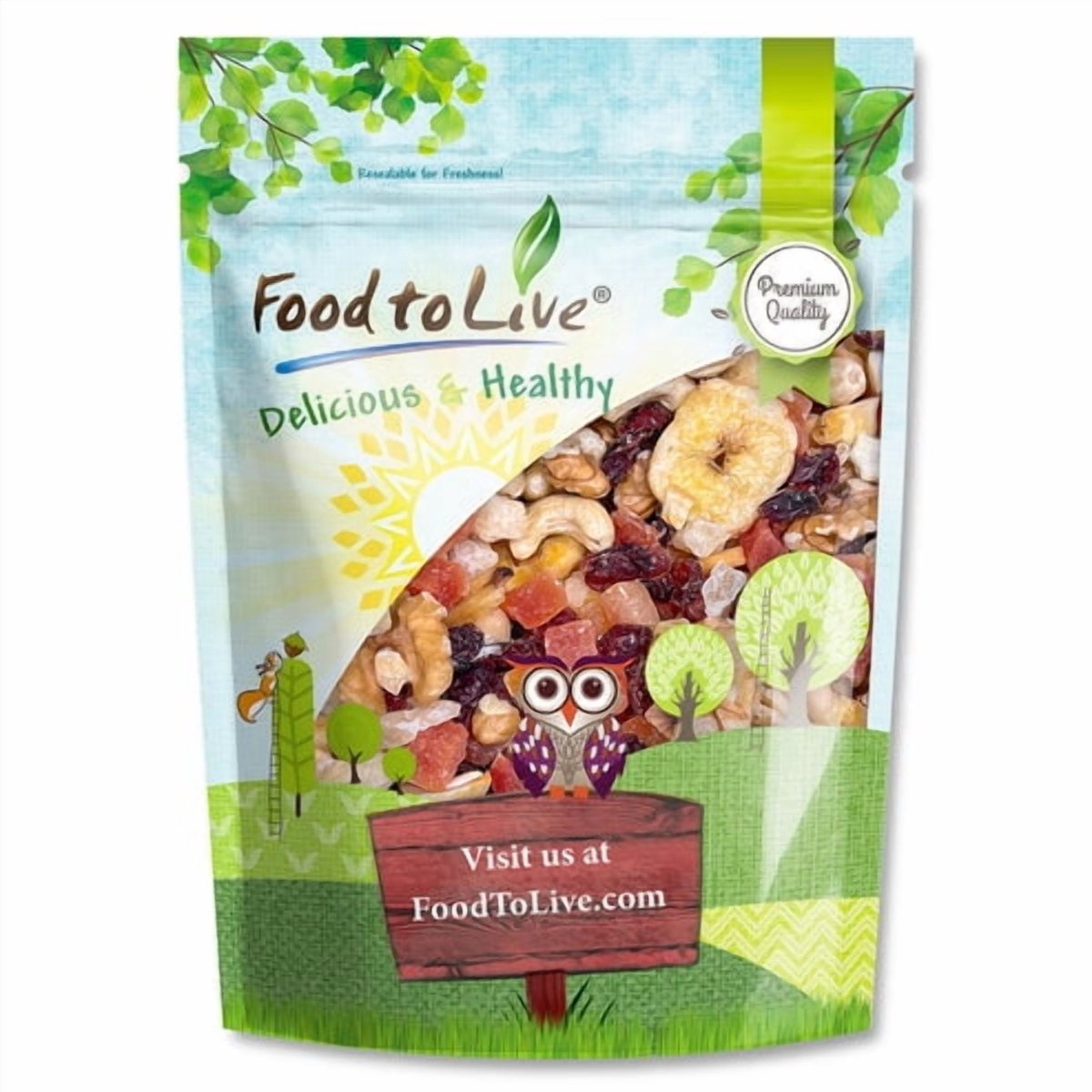 미국직구 Luxury Tropical Energy 견과 / Luxury Tropical Energy Mix, 8 Ounces - Dried Fruit and Nut Trail Mi 1