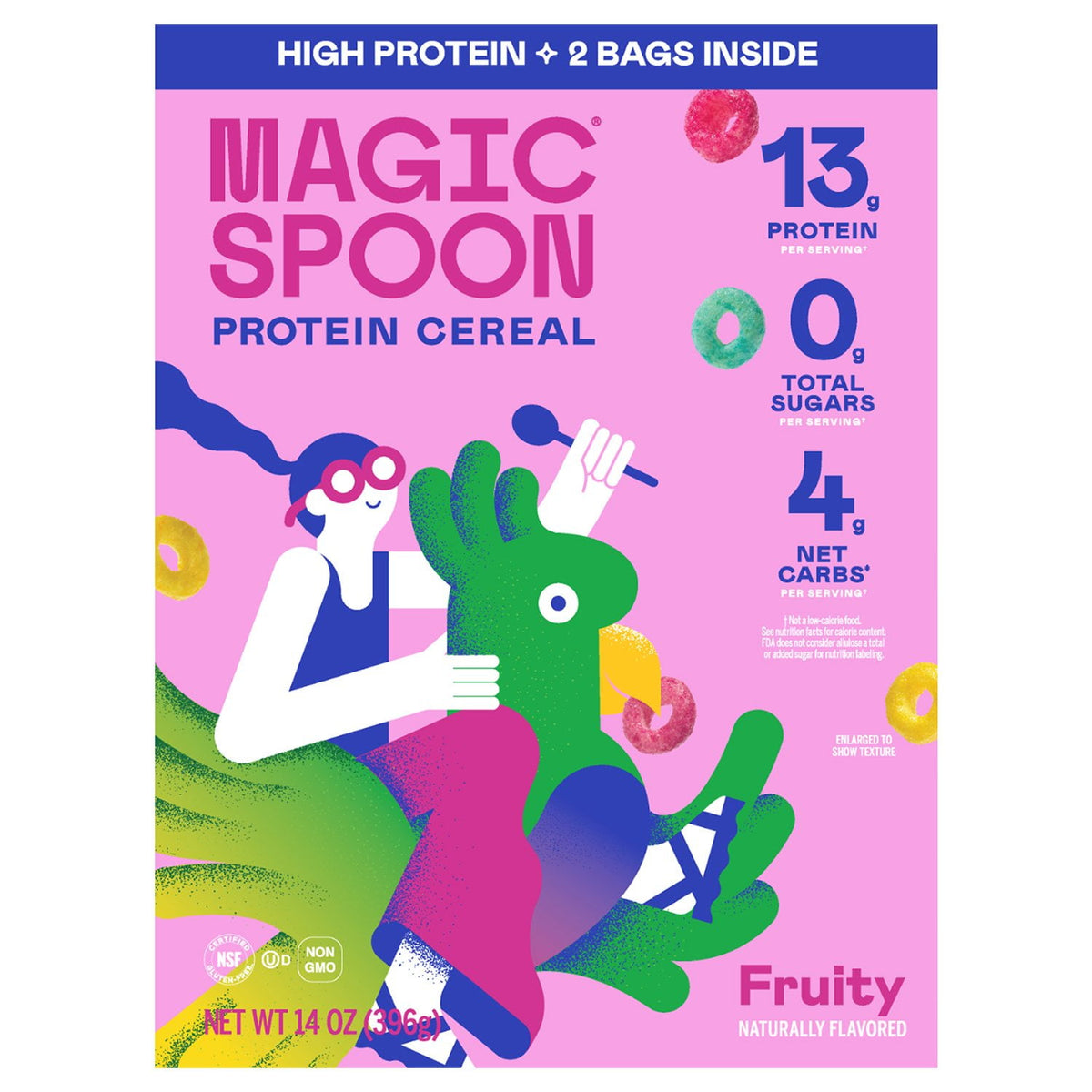 미국직구 Magic Spoon Fruity 397g / Magic Spoon Fruity Cereal, 397g 1