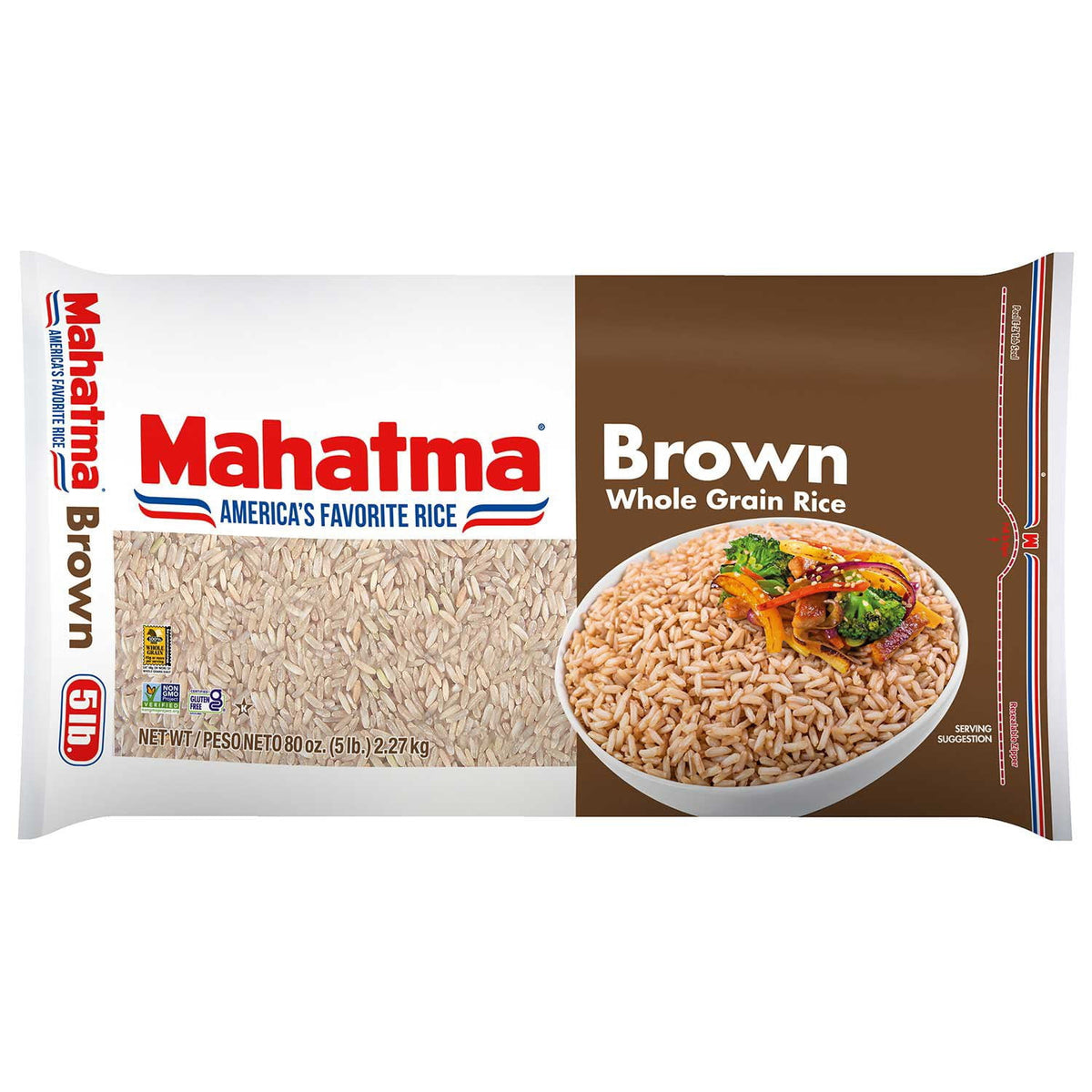 미국직구 Mahatma Brown Rice / Mahatma Brown Rice, 5 lb. 1