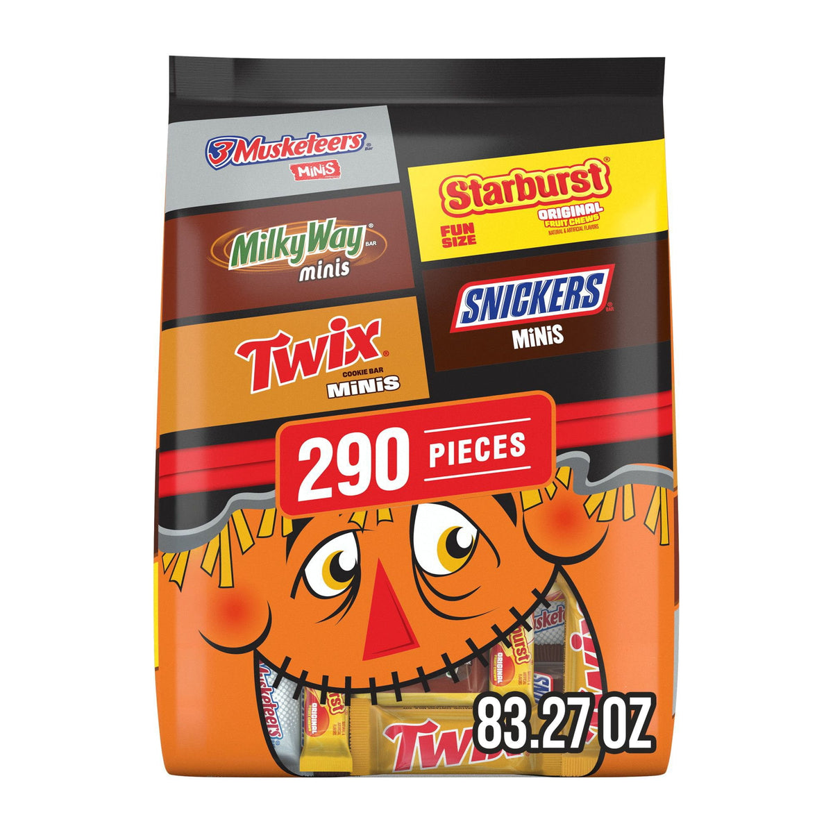 미국직구 Mars Halloween 캔디 2.4kg / Mars Halloween Variety Pack Mini & Fun Size Assorted Candy, 2.4kg, 29 1