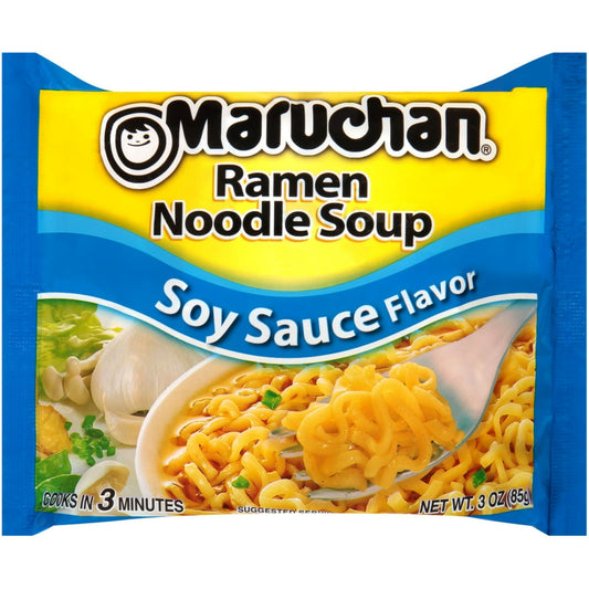 미국직구 Maruchan Ramen Noodle 85g / Maruchan Ramen Noodle Soup, Soy Sauce Flavor Instant Noodles, 85g 1