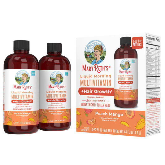 미국직구 MaryRuth's Liquid Morning 비타민 651ml 2팩 / MaryRuth's Liquid Morning Multivitamin + Hair Growth,  1