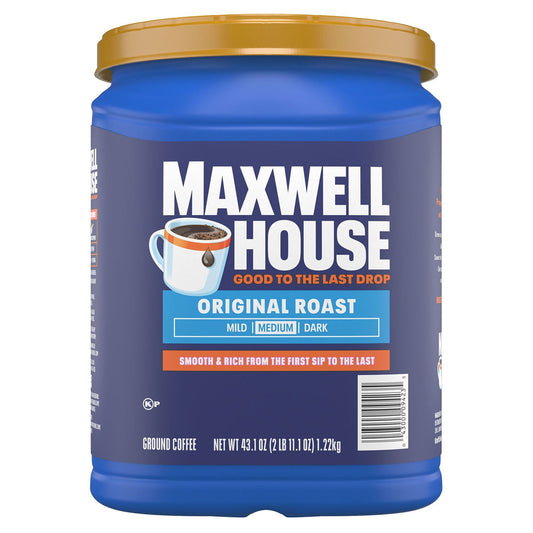미국직구 Maxwell House 커피 1.2kg / Maxwell House Original Roast Medium Ground Coffee, 1.2kg 1
