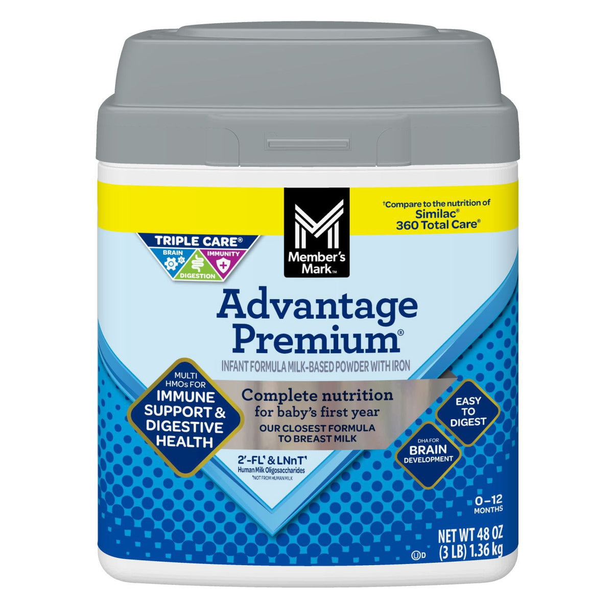 미국직구 멤버스마크 1.4kg / Member's Mark, Advantage Premium, Infant Formula, 1.4kg 1