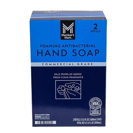 미국직구 멤버스마크 2.0L / Member's Mark Antibacterial Foaming Hand Soap, 2.0L, 2 refills 1