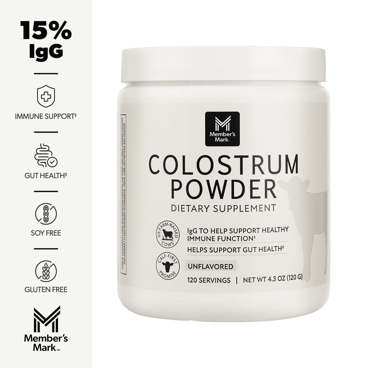 미국직구 멤버스마크 120g / Member's Mark Colostrum Powder, Unflavored, 120 g. 1