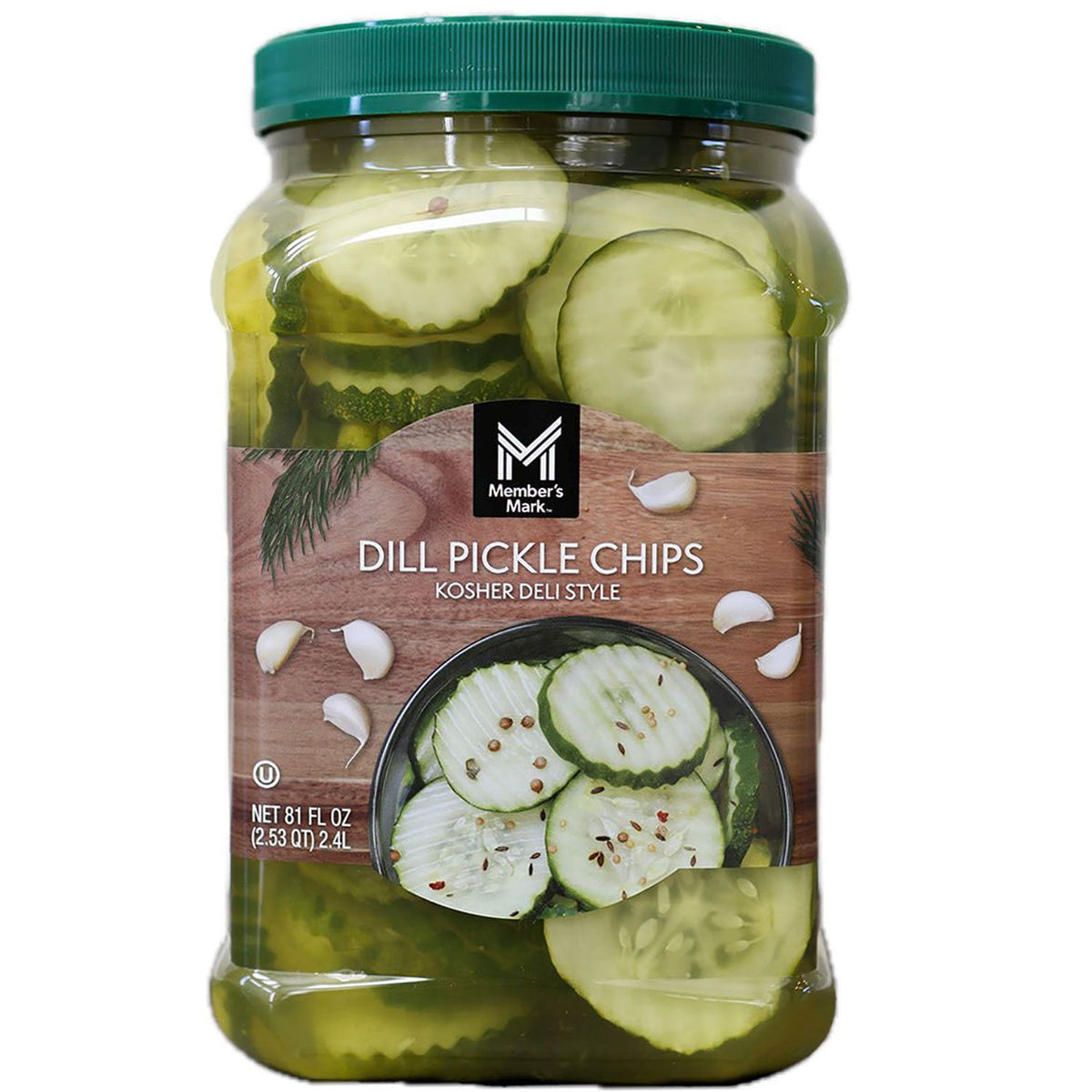 미국직구 멤버스마크 2.4L / Member's Mark Dill Pickle Chips, 2.4L 1