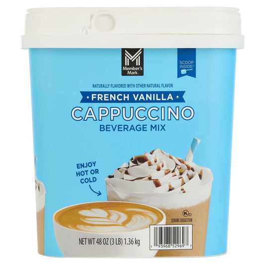 미국직구 멤버스마크 1.4kg / Member's Mark French Vanilla Cappuccino Beverage Mix, 1.4kg 1