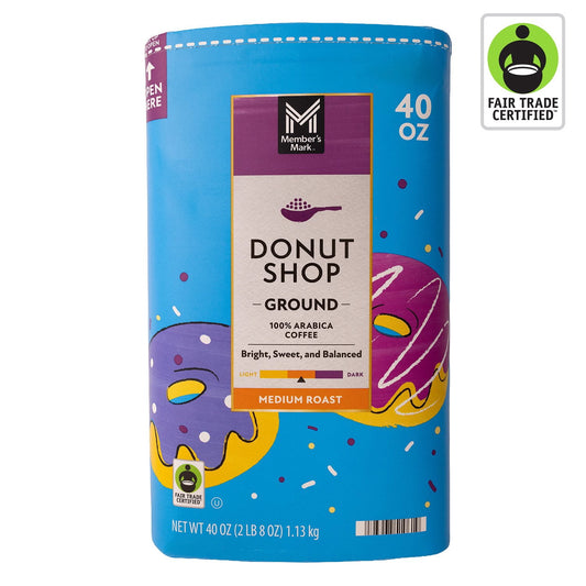 미국직구 멤버스마크 커피 1.1kg / Member's Mark Medium Roast Ground Coffee, Donut Shop, 1.1kg 1