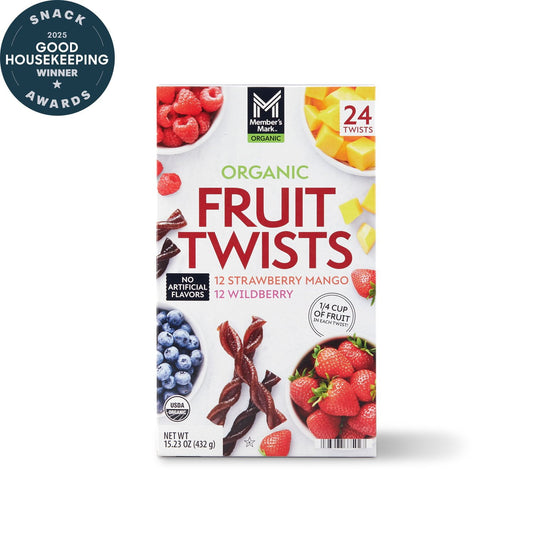 미국직구 멤버스마크 18g / Member's Mark Organic Fruit Twist, Variety Pack, 18g, 24 pk. 1