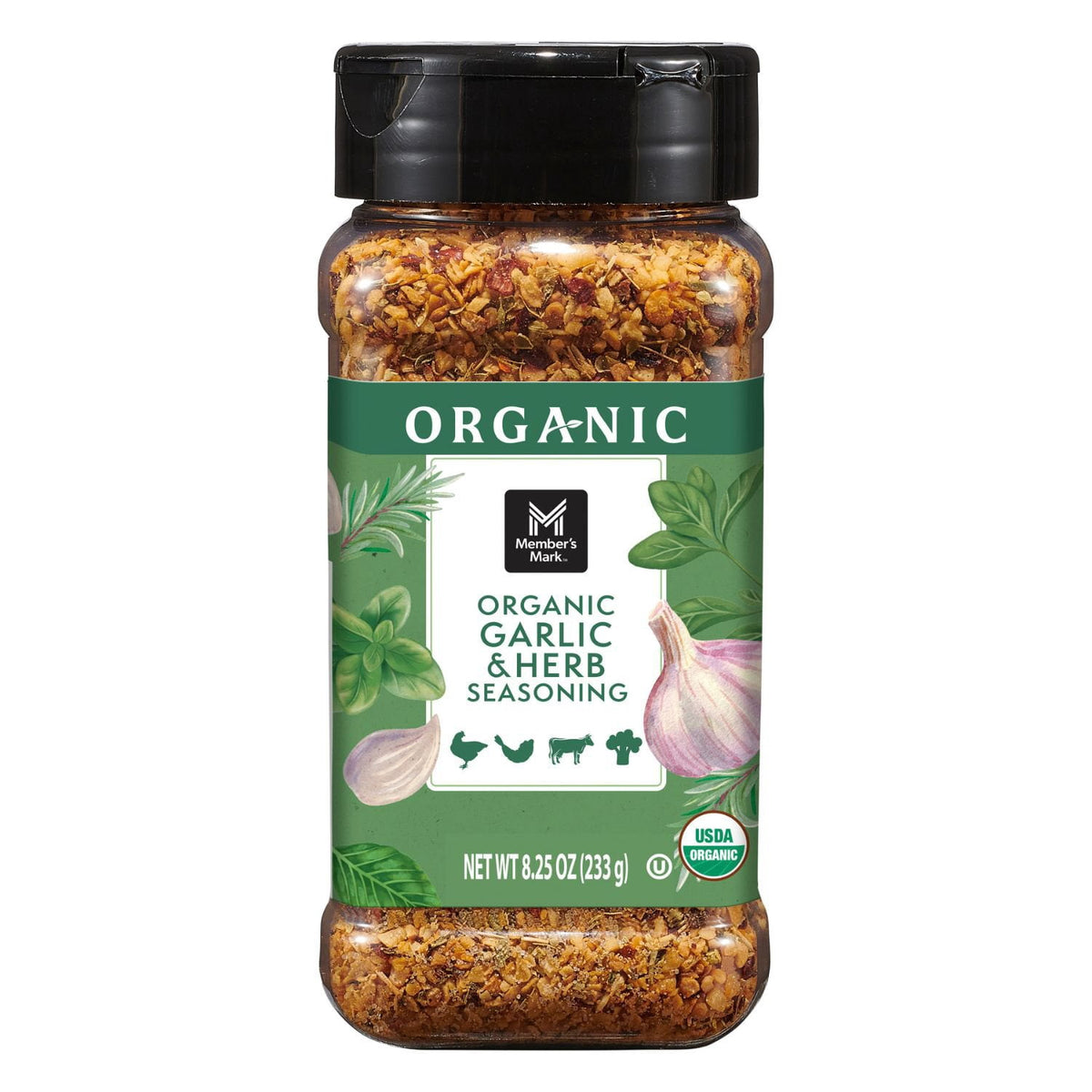 미국직구 멤버스마크 234g / Member's Mark Organic Garlic and Herb Seasoning, 234g 1