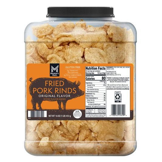 미국직구 멤버스마크 454g / Member's Mark Original Fried Pork Rinds, 454g 1