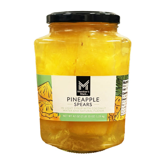 미국직구 멤버스마크 견과 1.2kg / Member's Mark Pineapple Spears in Coconut Water, 1.2kg 1